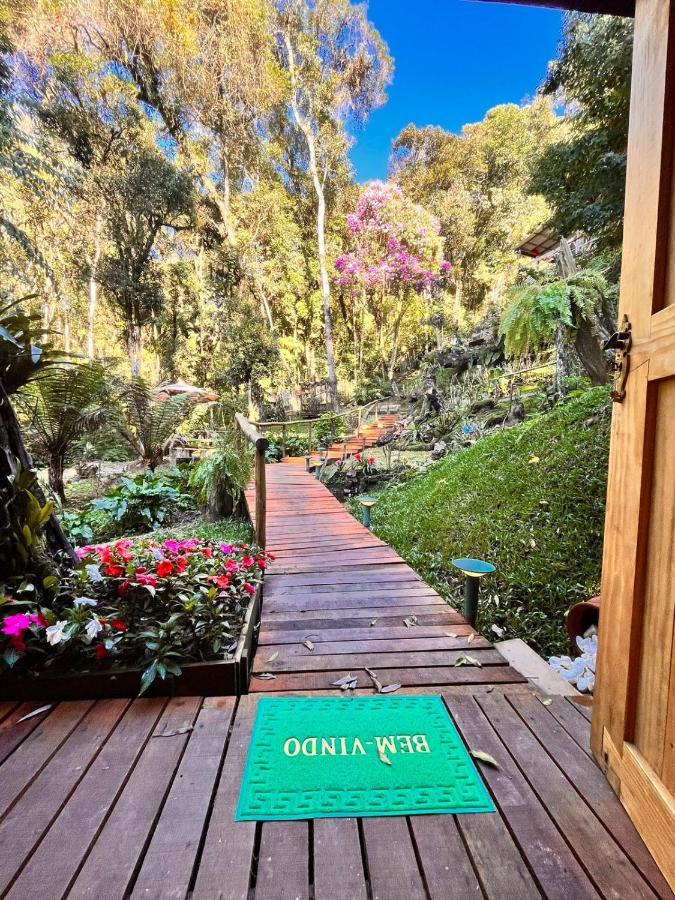 Campos do Jordão Chale Samambaiaヴィラ エクステリア 写真